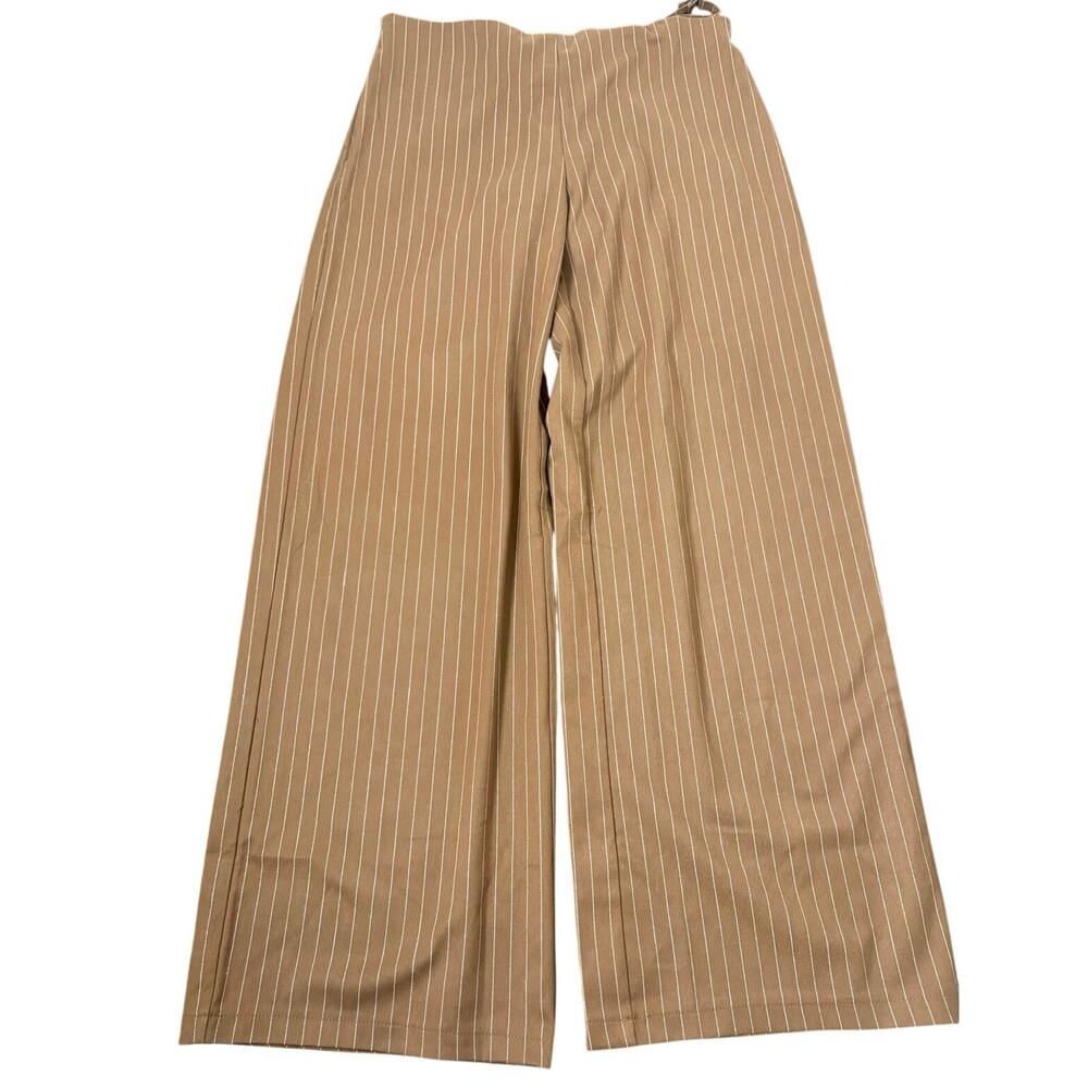 Musera brown pin stripe dress pants size M